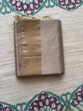 Beige Maheshwari Silk Cotton Saree